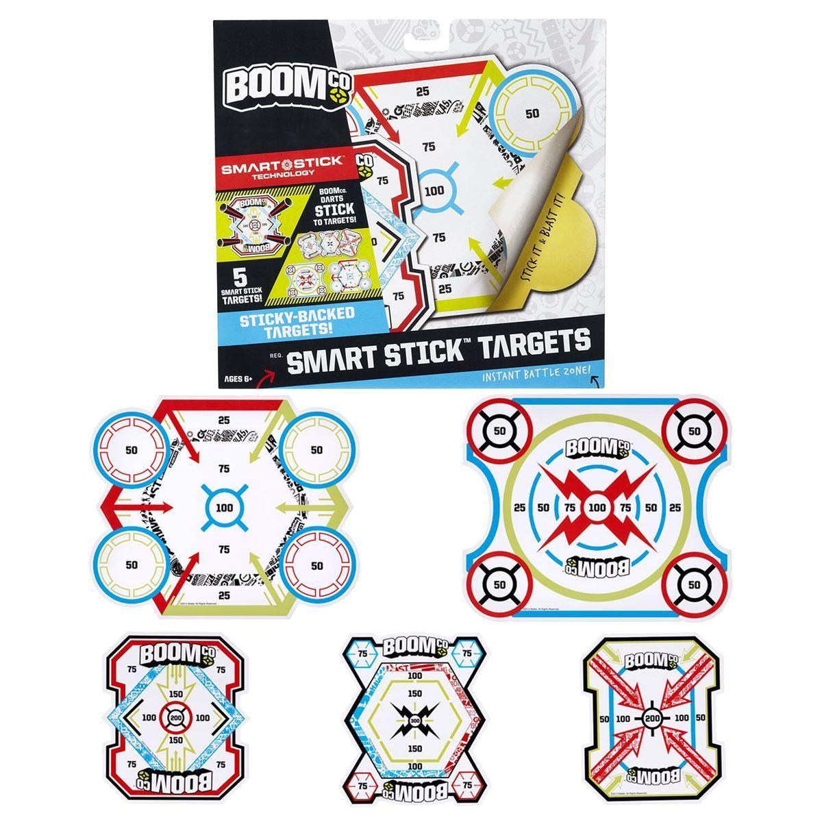 BOOMco SMART STICK TARGET™ Soft Darts Targets Playset Toy Official