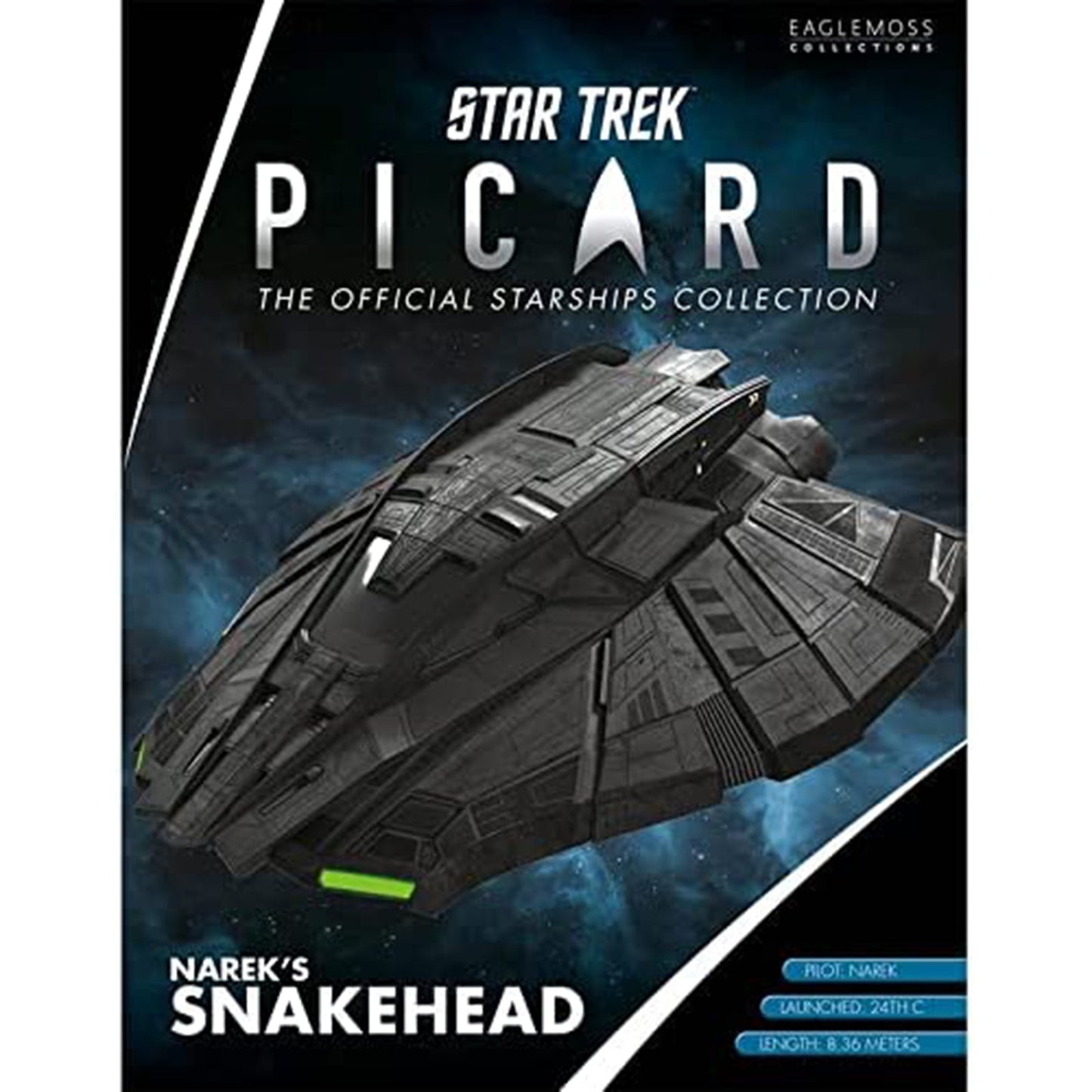 STPEN006 Picard Universe Narek's Snake Head FC Model Diecast Ship (Eaglemoss / Star Trek)