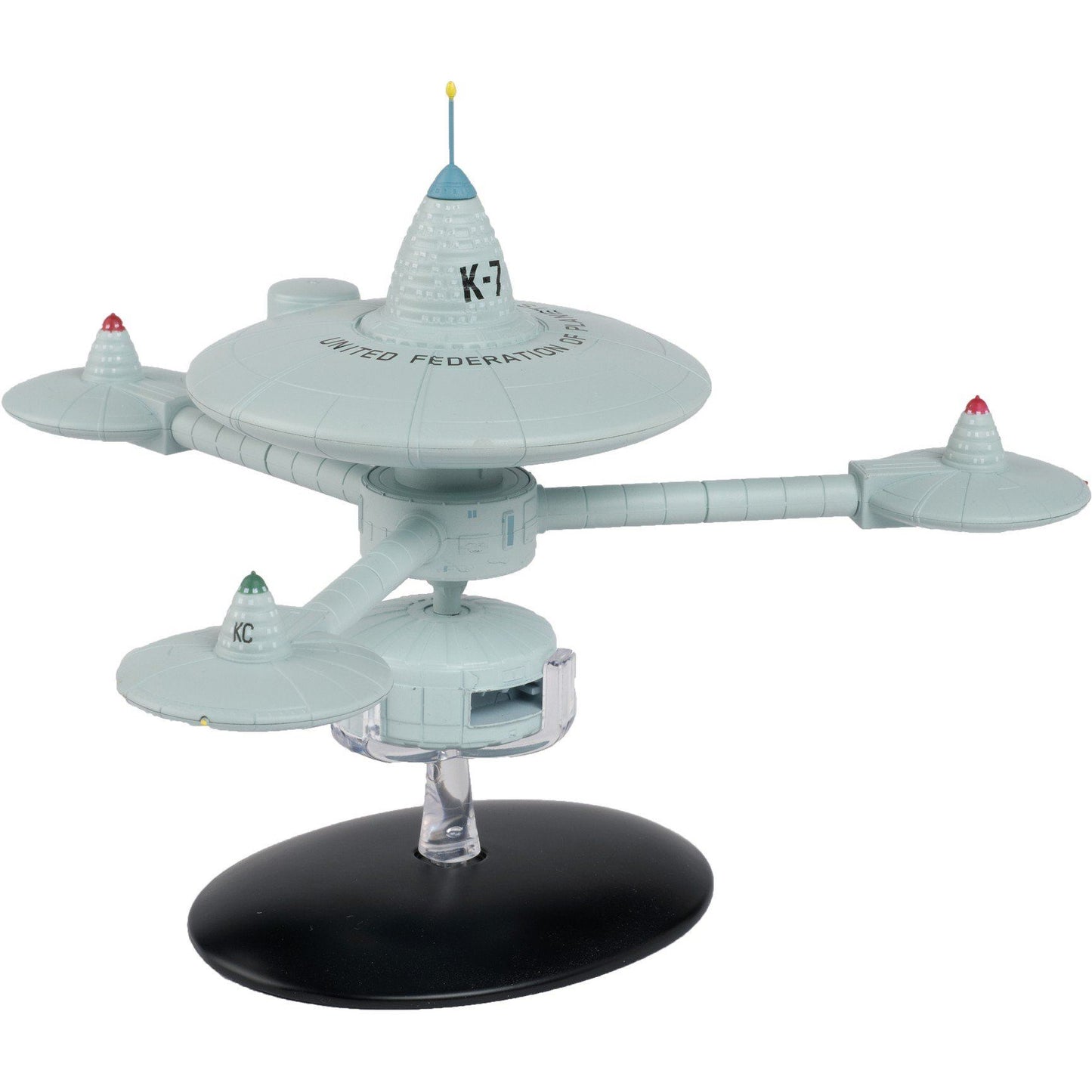 # 10 Space Station K7 Modèle Die Cast Ship (Star Trek)