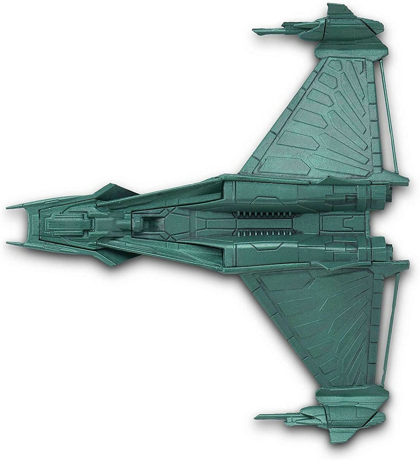 Modèle moulé sous pression du vaisseau spatial Eaglemoss STAR TREK Klingon Augments (numéro 53)