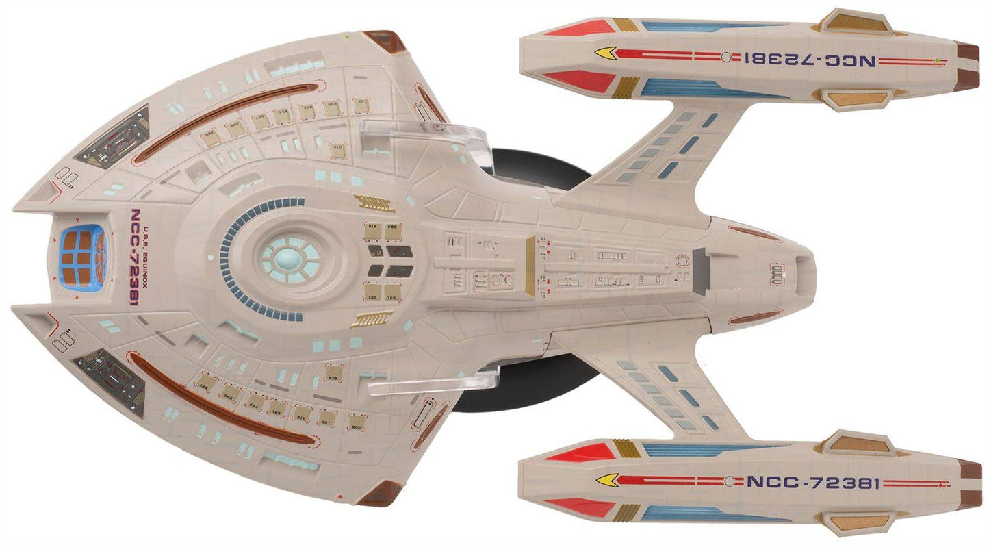 #27 U.S.S. Equinox XL FC Model Diecast Ship SSSEN627 (Eaglemoss / Star Trek)