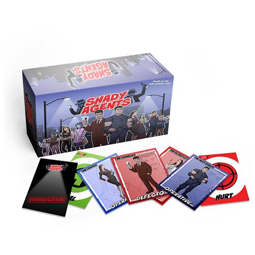 SHADY AGENTS Card Game Family Strategy Undercover