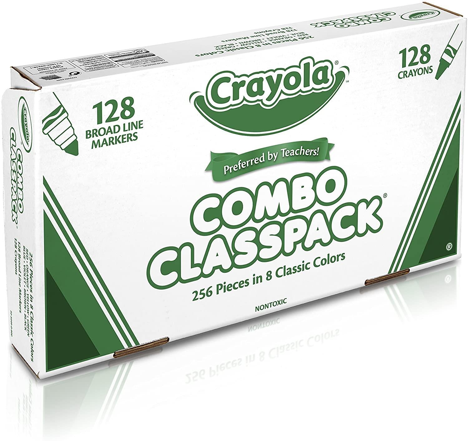 CRAYOLA CRAYOLA Combo Classpack Crayons & Markers 256