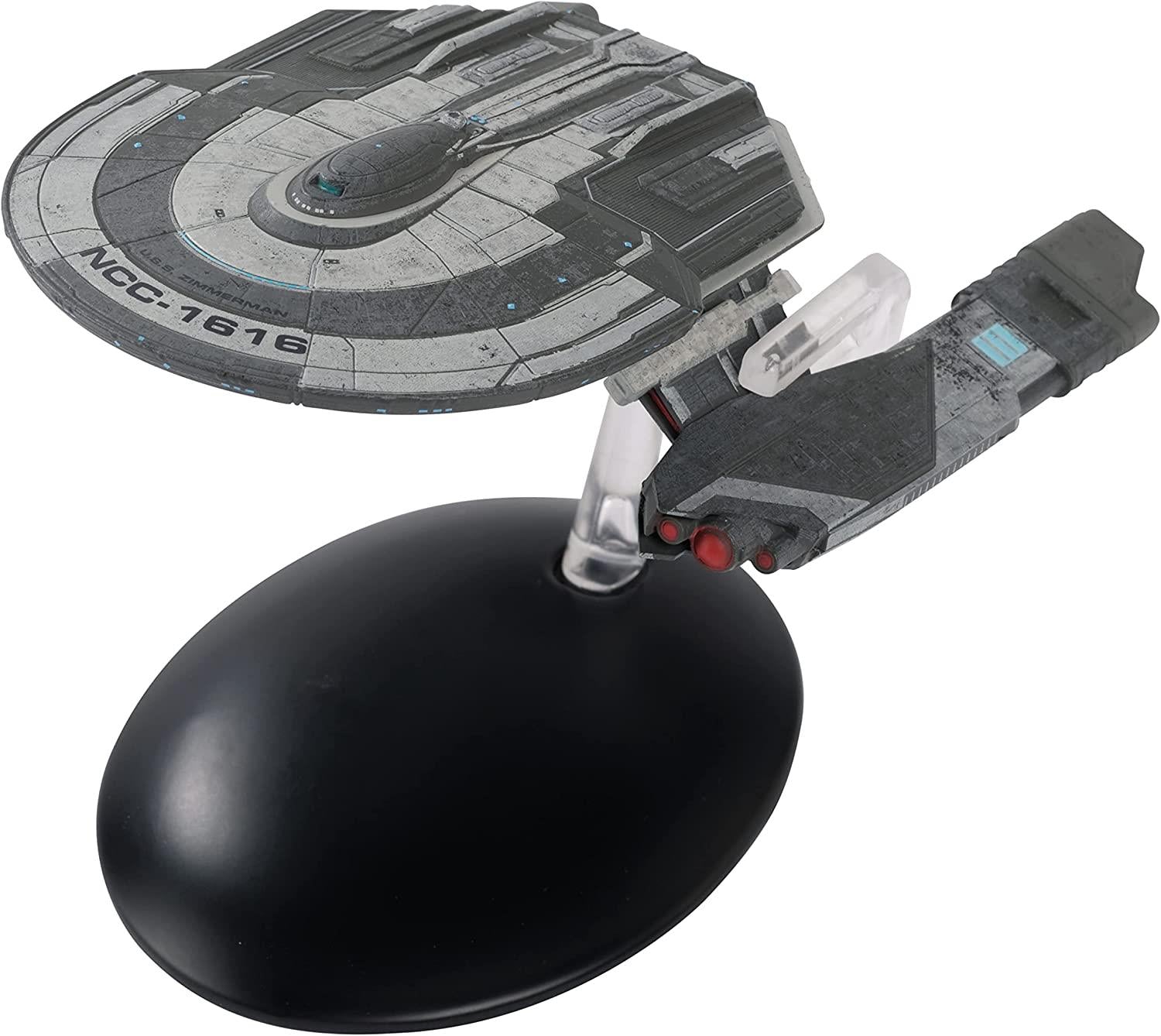 #27 U.S.S. Zimmerman NCC-1616 Starfleet Tug (Helios-class) Discovery Ships Model Diecast Federation Tug Ship (Eaglemoss / Star Trek)