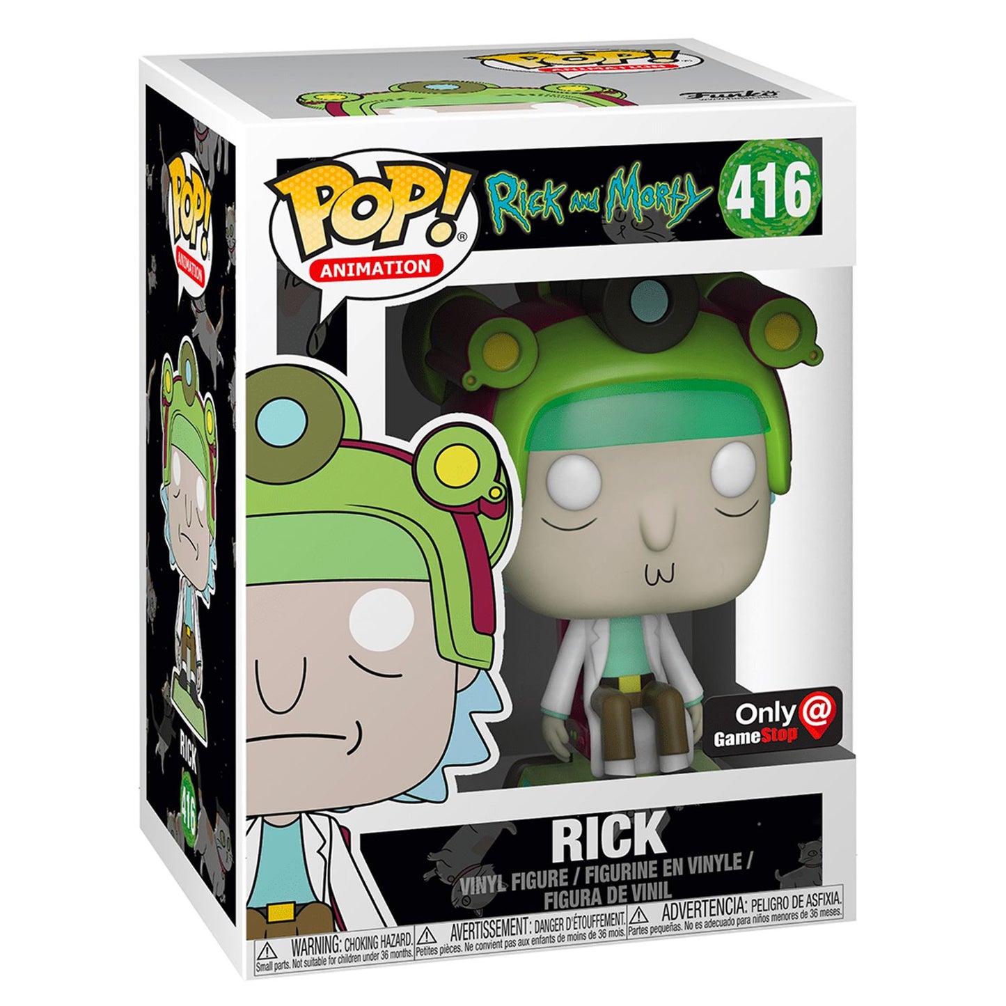 Funko RICK #416 Rick and Morty: Blips and Chitz Pop Vinyl Figure EXCLUSIVE