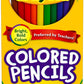Crayola Coloured Crayons de couleur 68-4012 Lot de 12 couleurs assorties pleine longueur