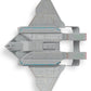 STDC068 Fédération Fighter Modèle Diecast Ship (Eaglemoss / Star Trek)