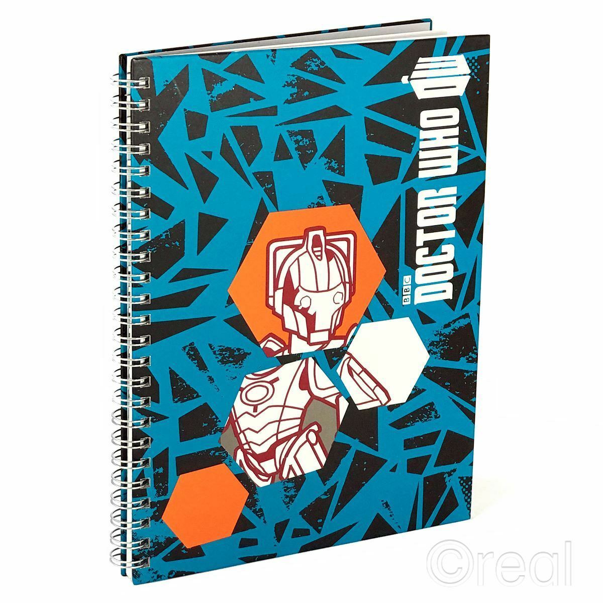 Doctor Who Worlds In Time Cyberman Notebook Note Pad School Book Official