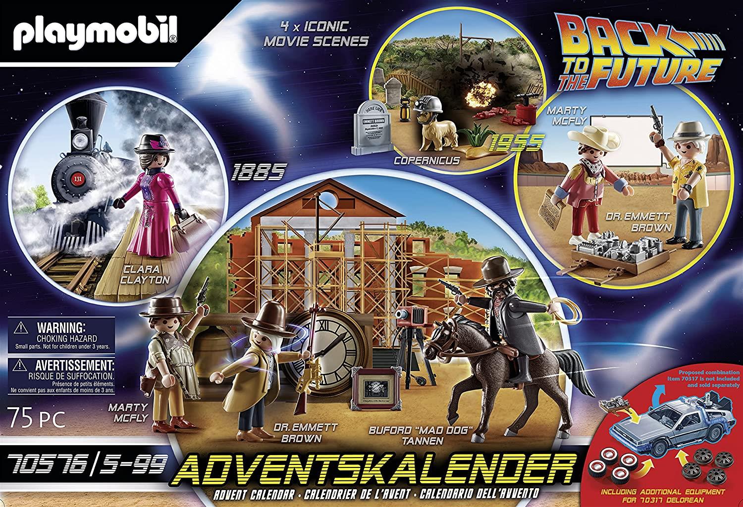 Back to the Future 3 Advent Calendar 70576 Playmobil