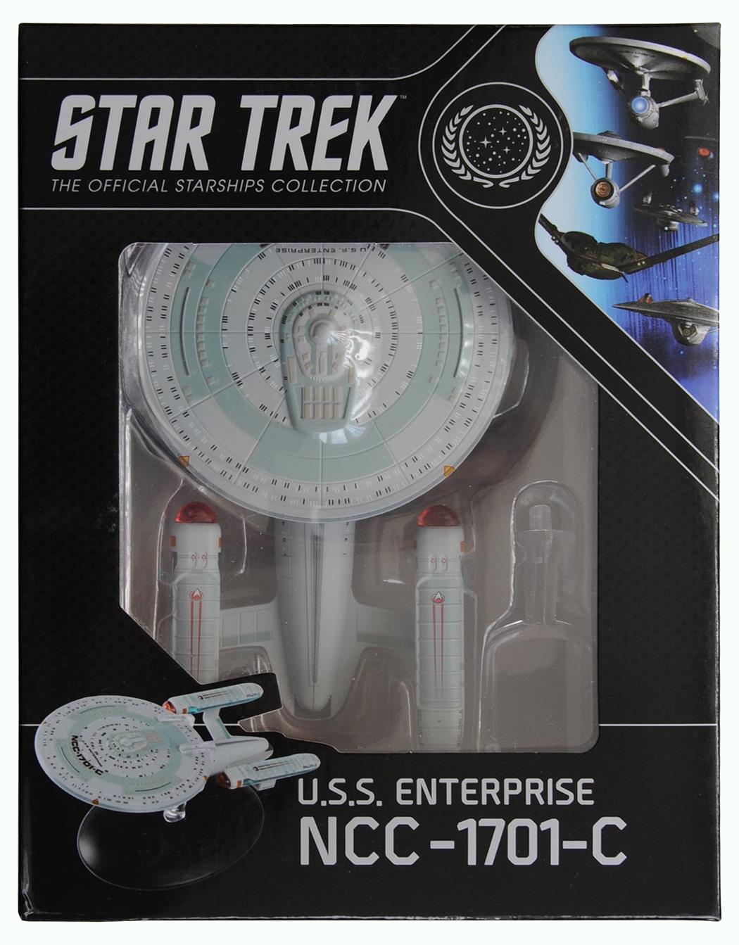 #46 U.S.S. Enterprise NCC-1701-C (Ambassador-class) Ship Model Die Cast Starship (Eaglemoss / Star Trek)
