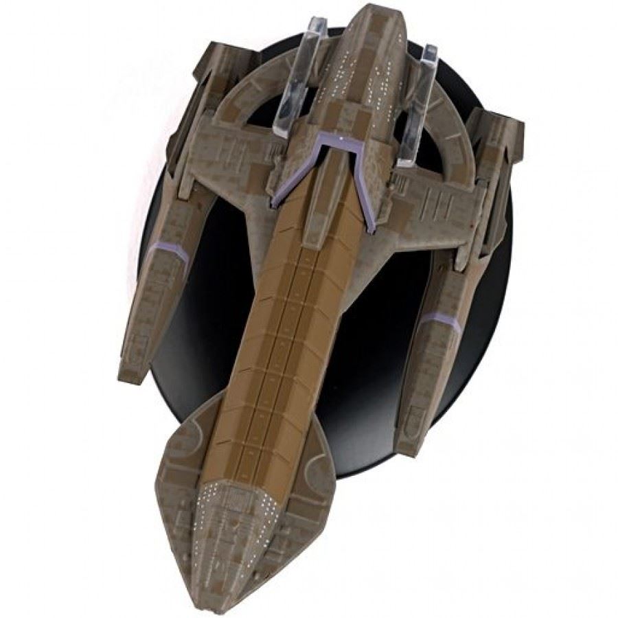 #165 Karemma Starship DS9 Deep Space Nine Model Die Cast Ship STDC165 (Eaglemoss / Star Trek)