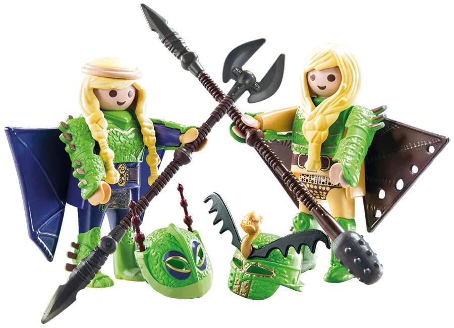 Playmobil Dragons RUFFNUT AND TUFFNUT with Flight Suit 70042 Playset Figures