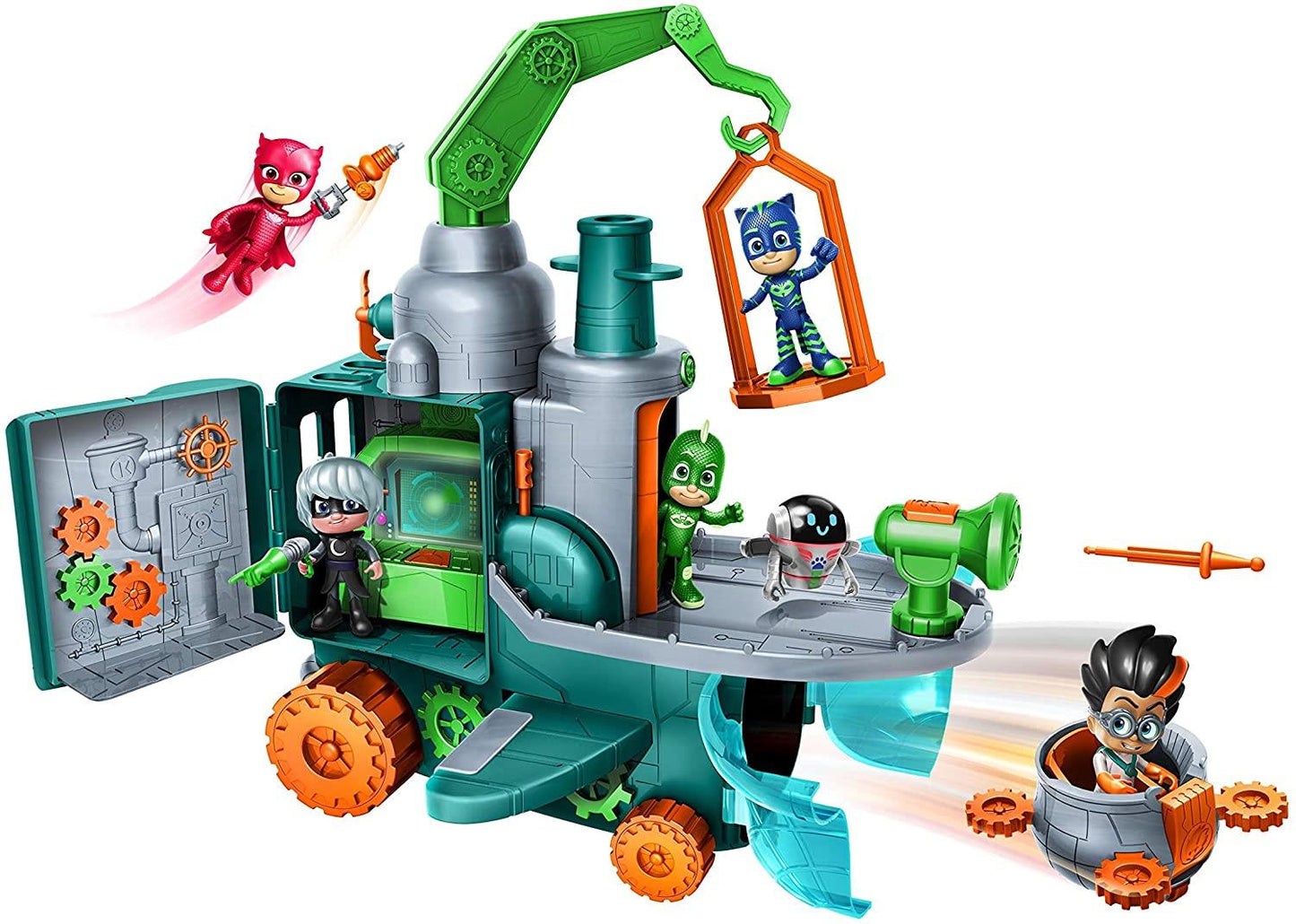 PJ Masks Romeo's Flying Factory Playset 95780 Save the Sky Toy