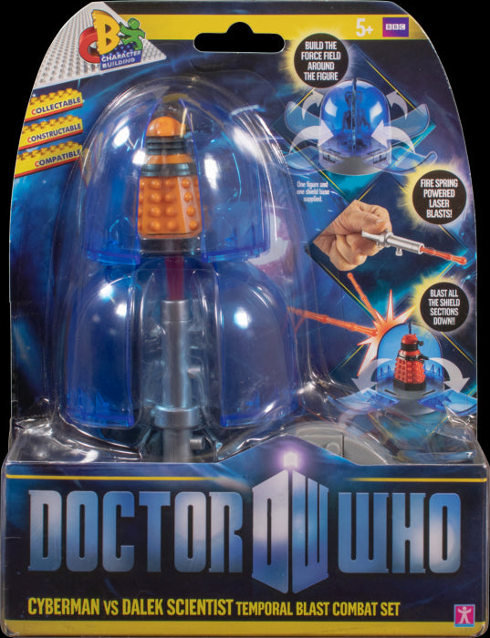 Cyberman Vs Dalek Scientist Temporal Blast Combat Set