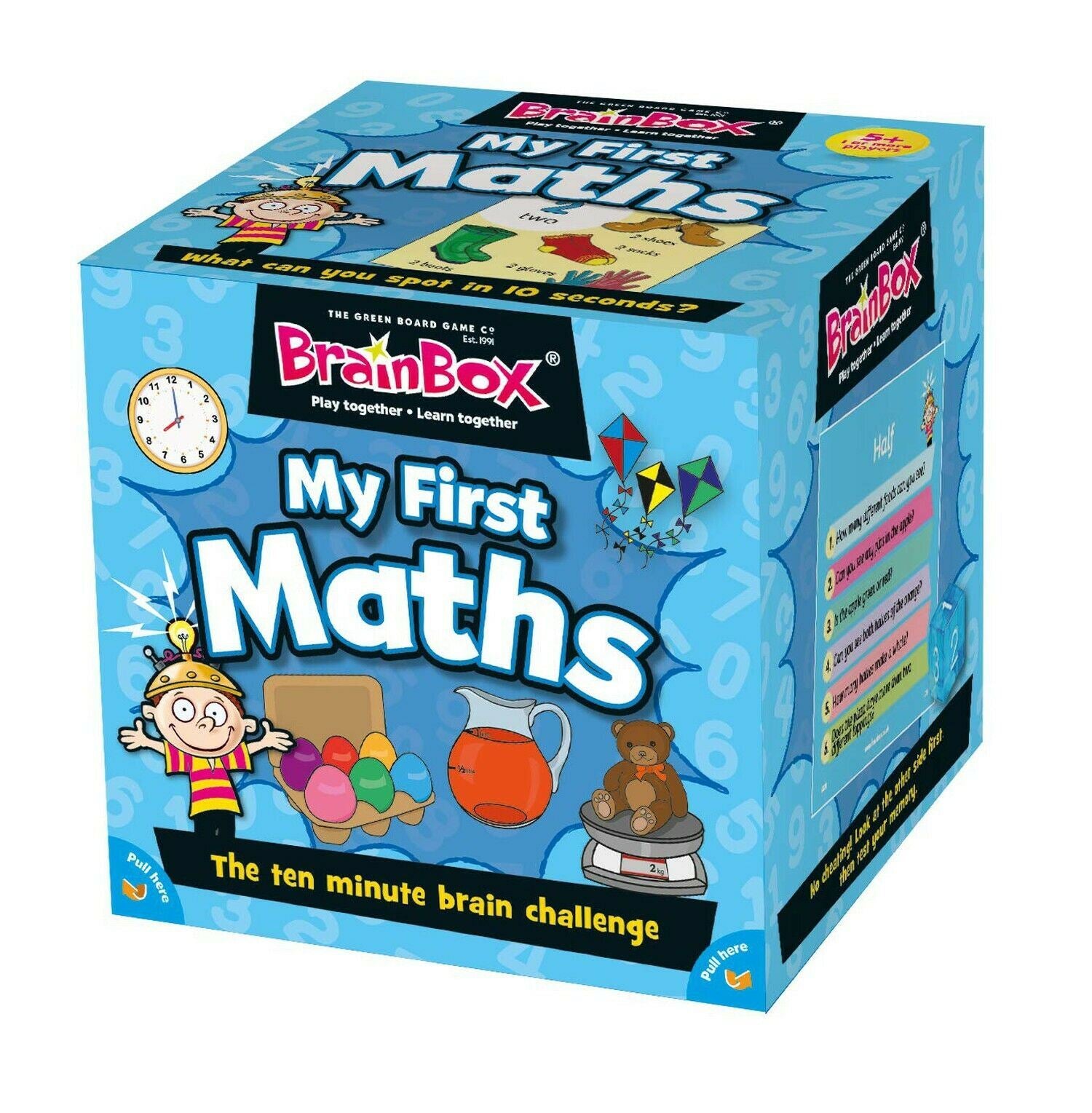 BrainBox MY FIRST MATHS Game - Play Together, Learn Together!