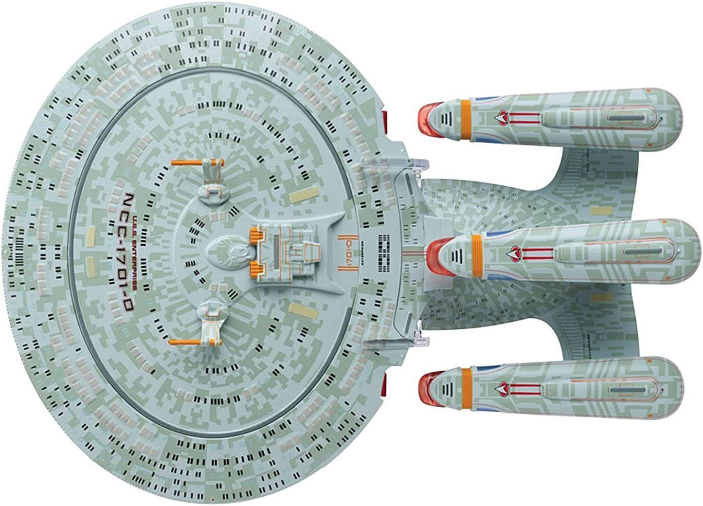 #20 Future U.S.S. Enterprise NCC-1701-D ('All Good Things…') XL Model Diecast Ship SSSUK620 (Eaglemoss / Star Trek) Model Diecast Ship (Eaglemoss / Star Trek)
