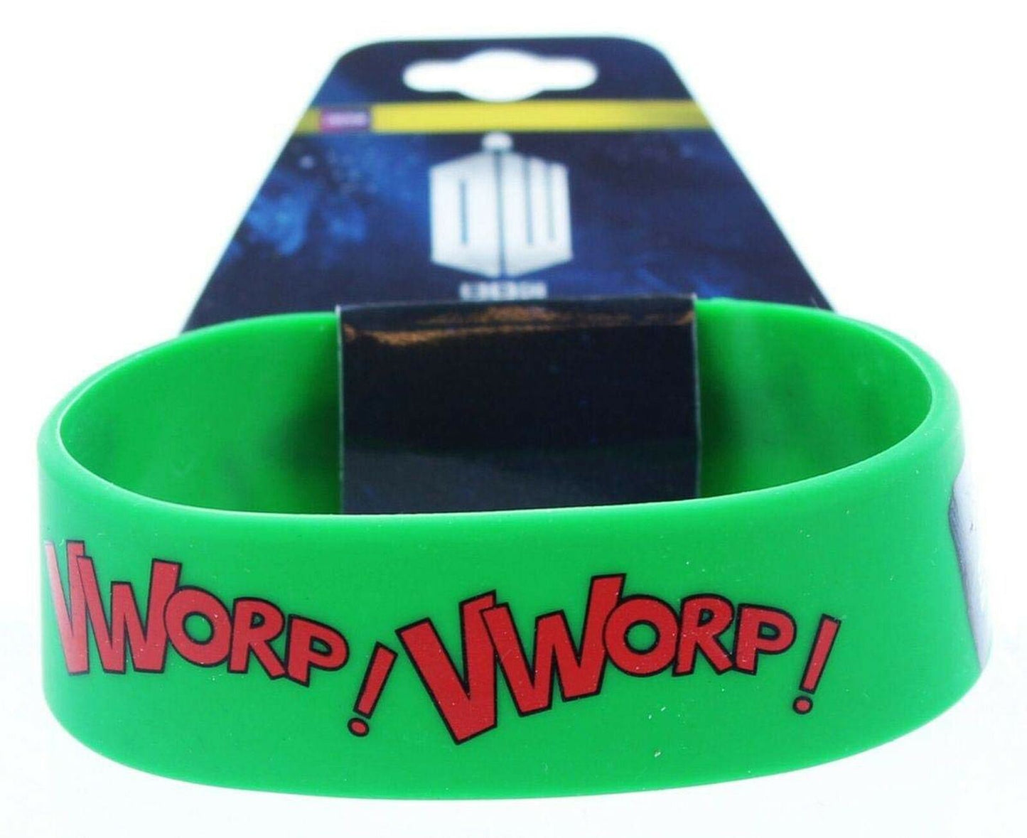 Underground Toys DOCTOR WHO TARDIS Vworp! Green Rubber Wristband