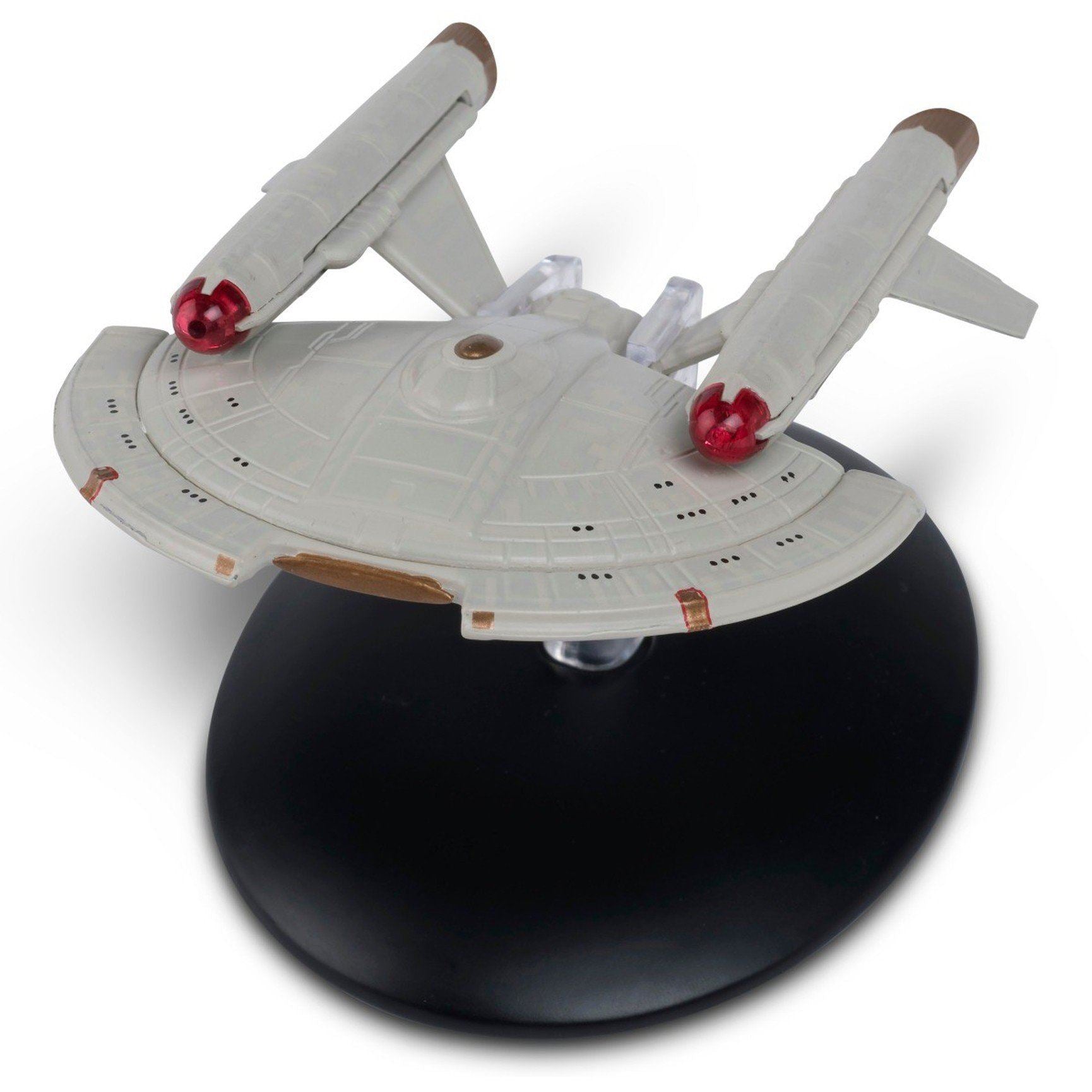 #44 U.S.S. Intrepid (22nd C) Model Die Cast Ship Eaglemoss Star Trek