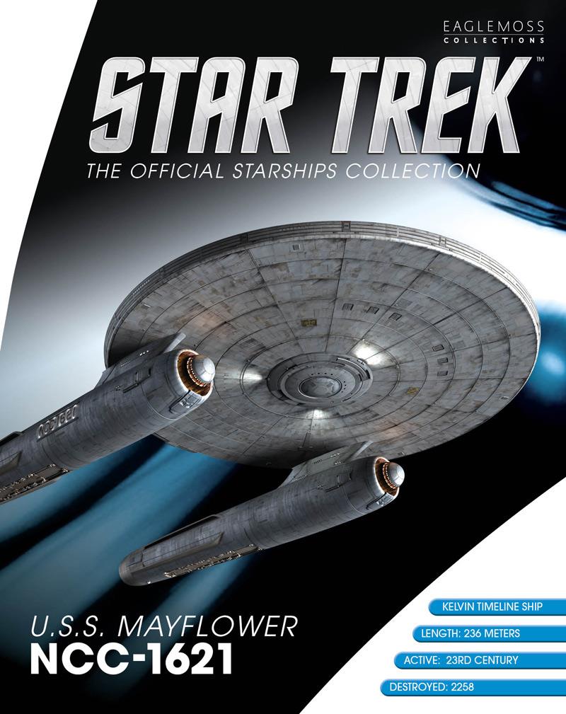 Eaglemoss Star Trek USS Mayflower NCC-1621 Starship Diecast Model Ship