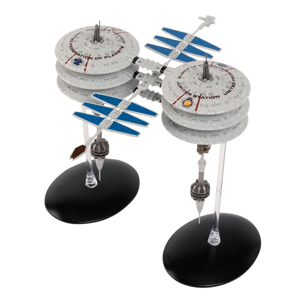 #28 Jupiter Station Model Diecast Ship SPECIAL ISSUE (Eaglemoss / Star Trek)