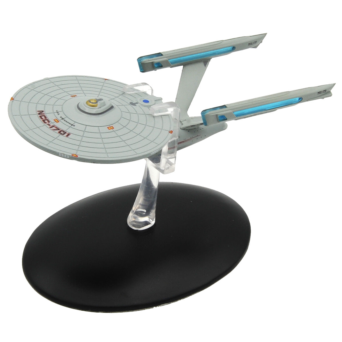 #02 U.S.S. Enterprise NCC-1701 refit (Constitution class) TMP Model Die Cast Ship (Eaglemoss / Star Trek)