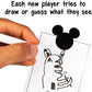 Big Potato Disney Sketchy Tales Magical Kids Drawing Board Game