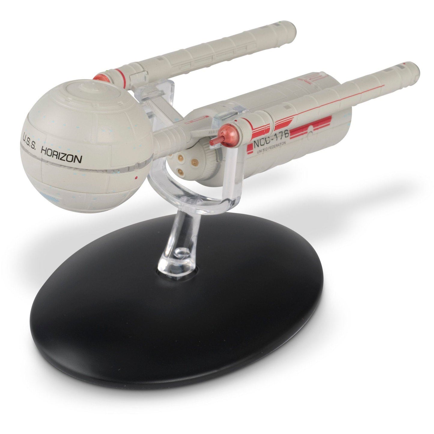 #100 U.S.S Horizon NCC-176 Starship Die Cast Ship STDC100 (Eaglemoss / Star Trek)