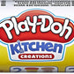 PLAY-DOH RED Boite à biscuits aux pépites de chocolat Play Food Set avec 2 couleurs non toxiques
