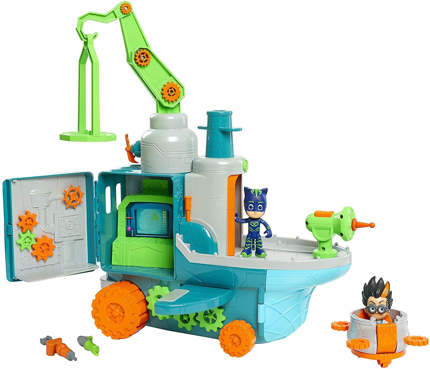 PJ Masks Romeo's Flying Factory Playset 95780 Save the Sky Toy