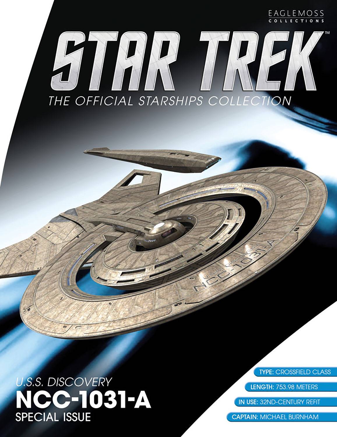 #29 U.S.S. Discovery NCC-1031-A (Refit) Discovery XL EDITION Model Diecast Ship (Eaglemoss / Star Trek)