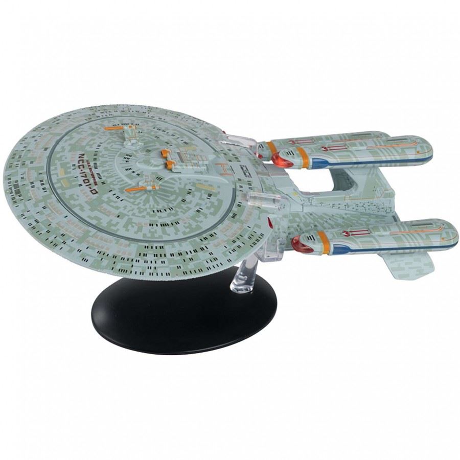 #20 Future U.S.S. Enterprise NCC-1701-D ('All Good Things…') XL EDITION Model Diecast Ship (Eaglemoss / Star Trek)
