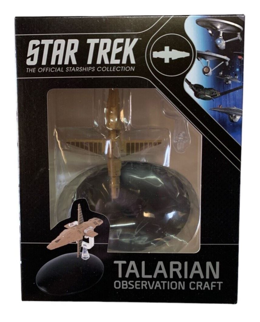 #33 Talarian Observation Craft Model Die Cast Ship BONUS ISSUE (Eaglemoss / Star Trek)