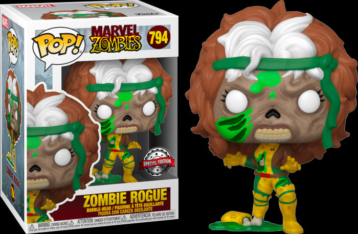 Funko POP ! ROGUE ZOMBIE #794 figurine en vinyle Marvel