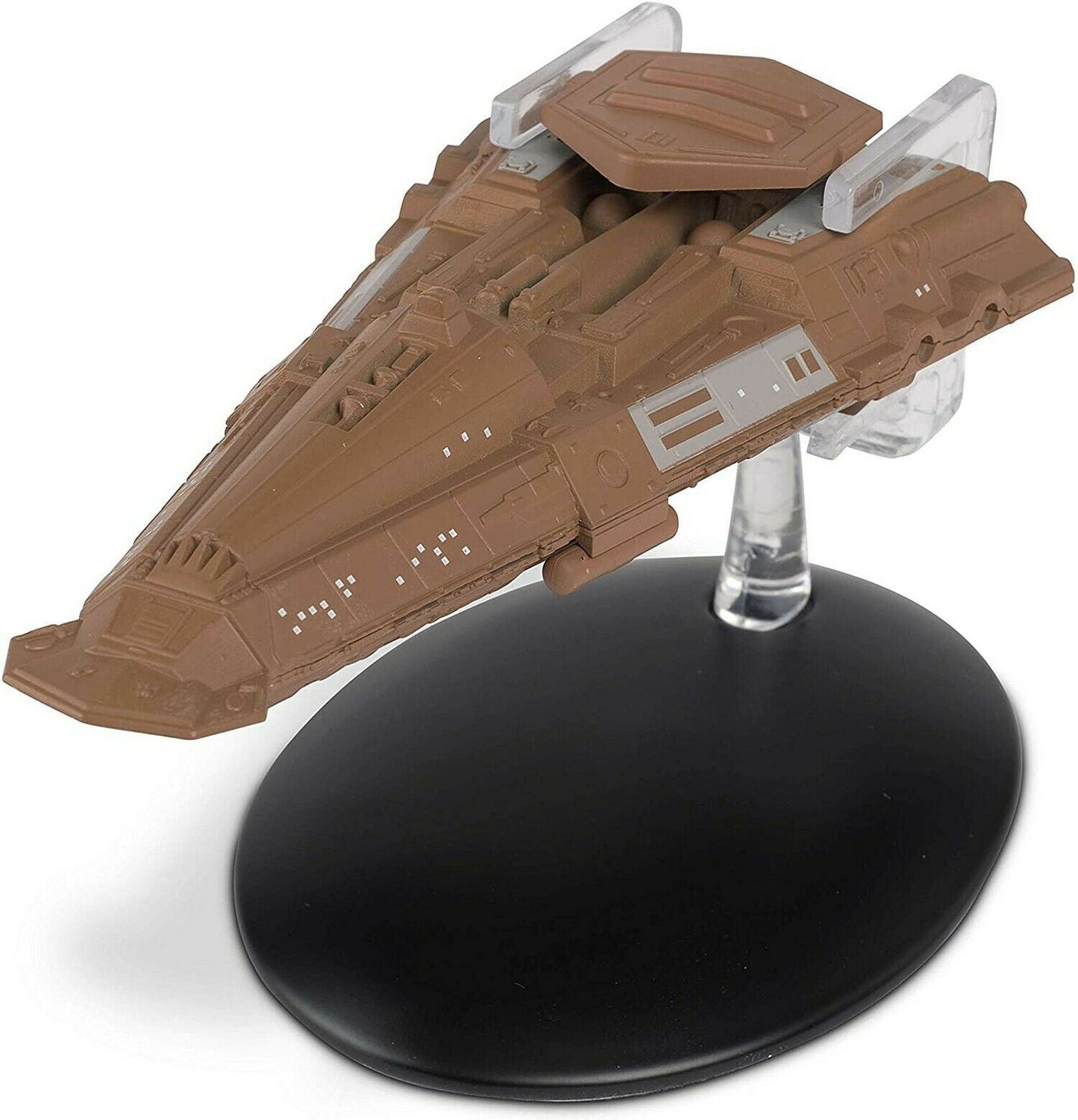 Eaglemoss STAR TREK Bajoran Freighter Starship Modèle moulé sous pression (numéro 101)