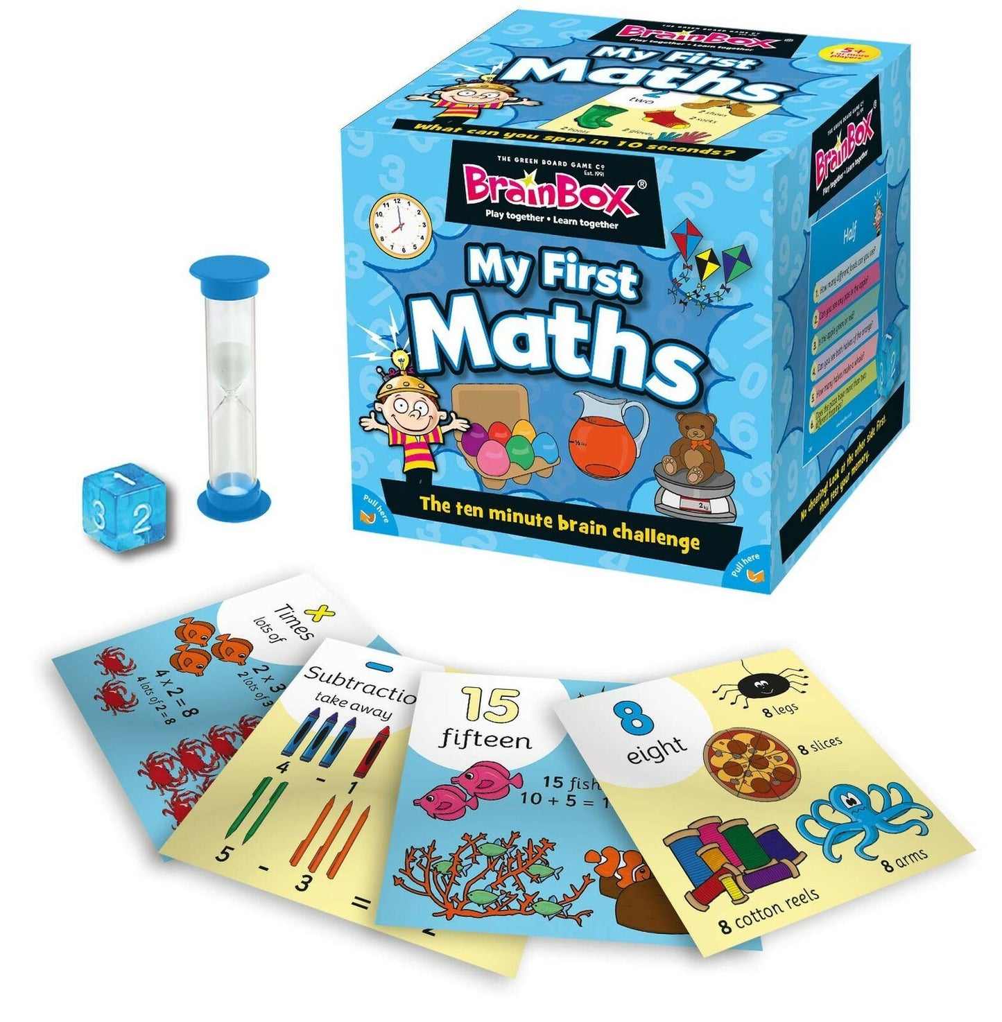 BrainBox MY FIRST MATHS Game - Play Together, Learn Together!