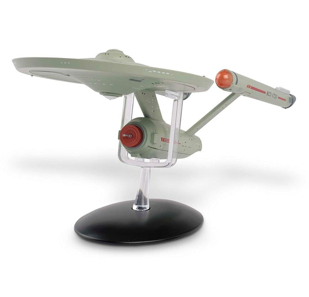 #01 U.S.S. Enterprise NCC-1701 XL EDITION Die-Cast Model Ship TOS (Eaglemoss / Star Trek)