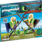 Playmobil Dragons RUFFNUT ET TUFFNUT avec combinaison de vol 70042 Playset Figures