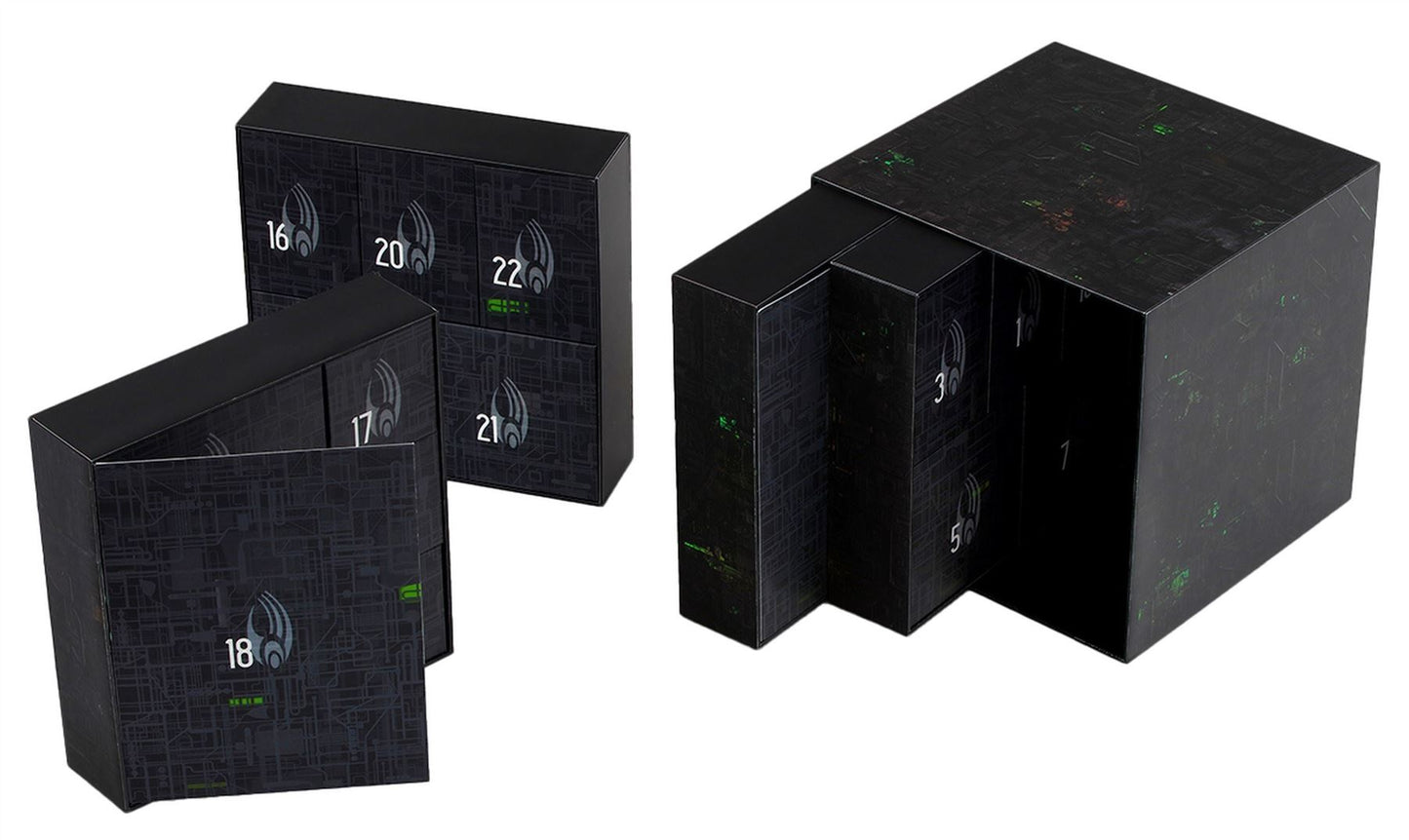 Eaglemoss STAR TREK Borg Cube Calendrier de l'Avent (STCAL001)