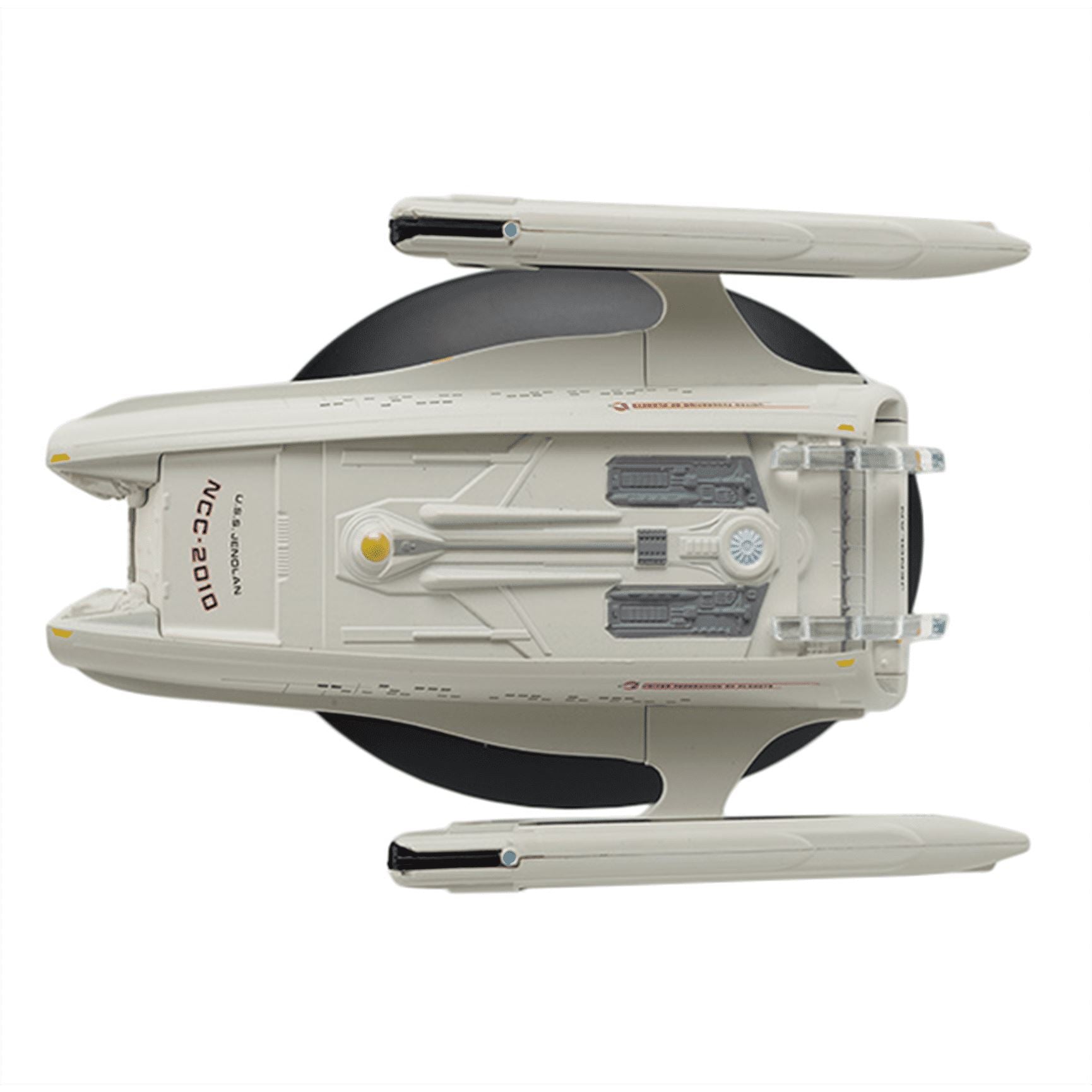 #104 U.S.S. Jenolan NCC-2010 Starship Model Die Cast Ship (Eaglemoss Star Trek)