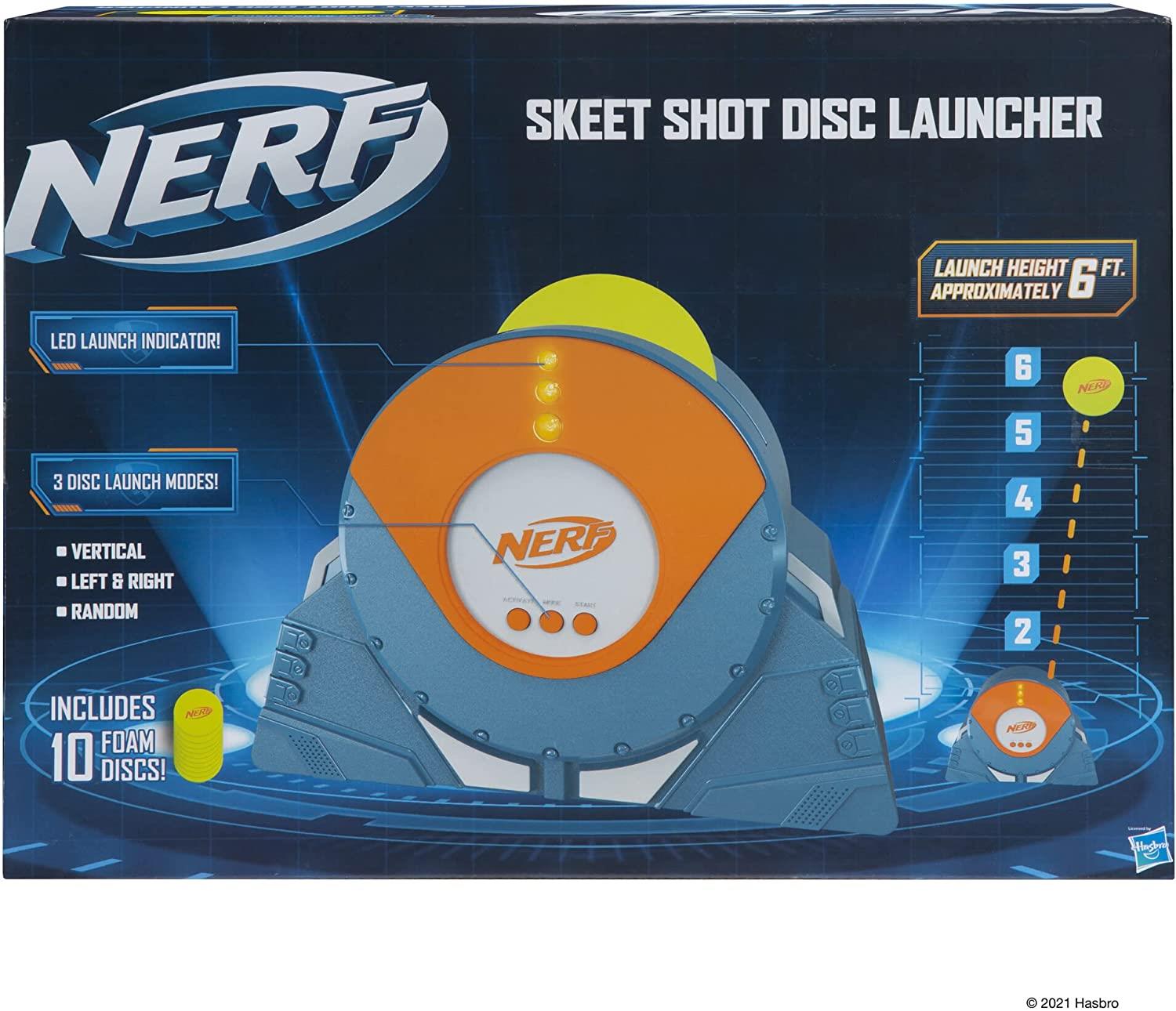 Hasbro Nerf Skeet Shot Disc Launcher Toy Foam Gun