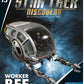 SSDUK013 Worker Bee BOOK Discovery Ships Modèle de bateau moulé sous pression (Eaglemoss / Star Trek)
