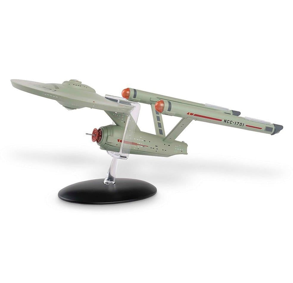 #01 U.S.S. Enterprise NCC-1701 XL EDITION Die-Cast Model Ship TOS (Eaglemoss / Star Trek)