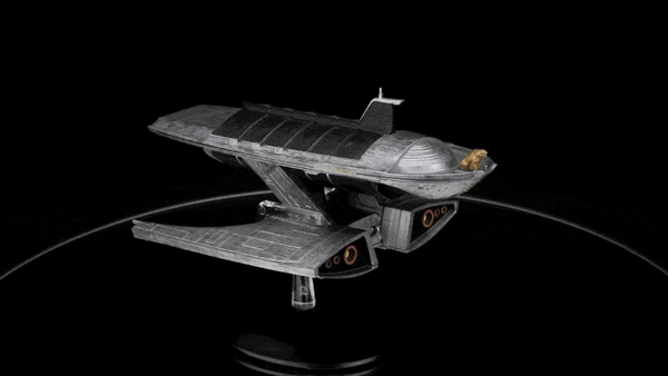 #16 The Festoon (Baron Grimes' Ship) Discovery Ships Model Diecast Ship SSDUK016 (Eaglemoss / Star Trek)