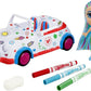 CRAYOLA Colour 'n' Style Friends Coupe BLUEBELL Doll Art Playset Color