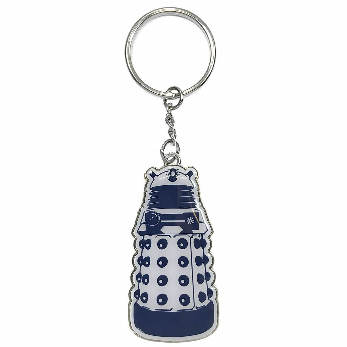 Doctor Who Dalek Metal Keyring Key Chain BBC Official