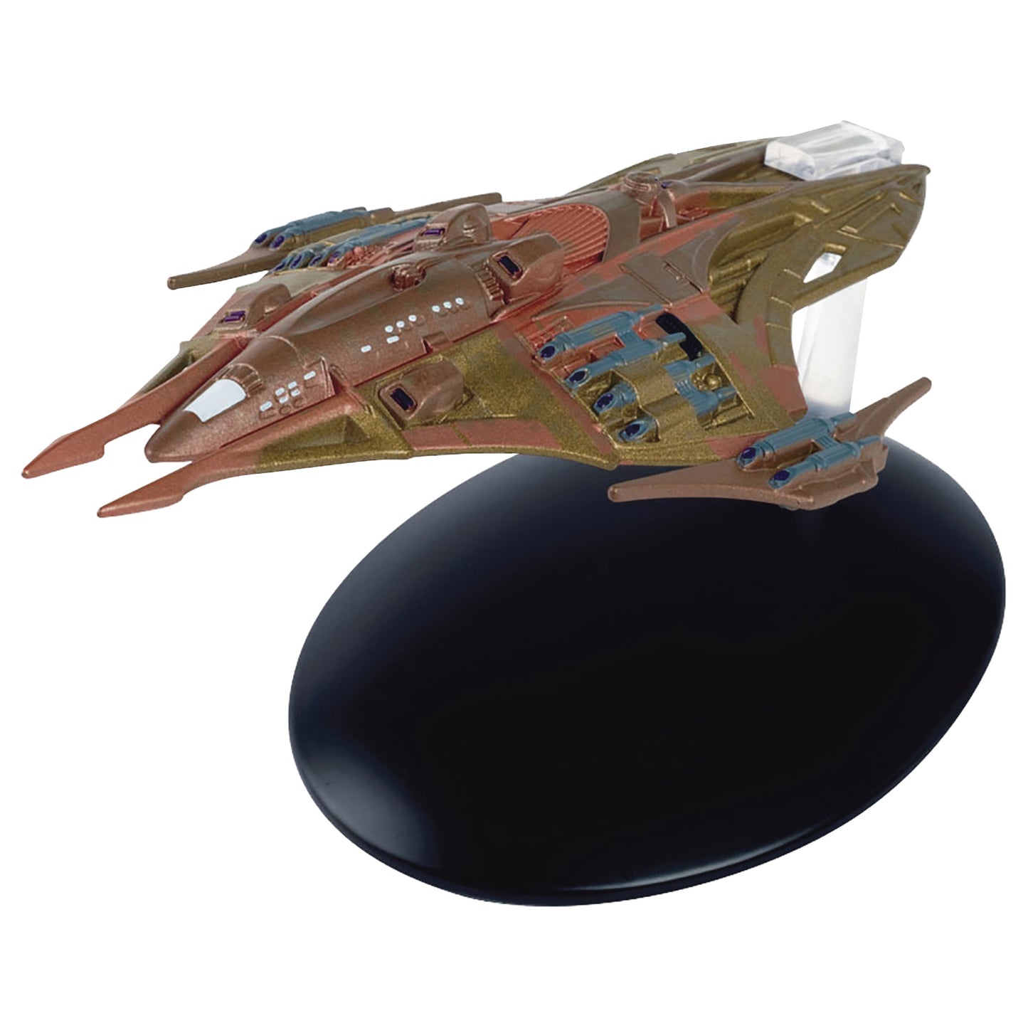 #113 Lokirrim Warship Model Die Cast Ship (Eaglemoss / Star Trek)