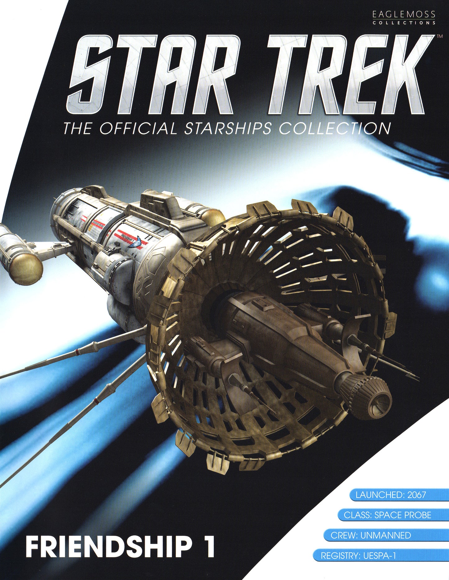 SSSUK523 Friendship 1 Starship Die Cast Navire Star Trek