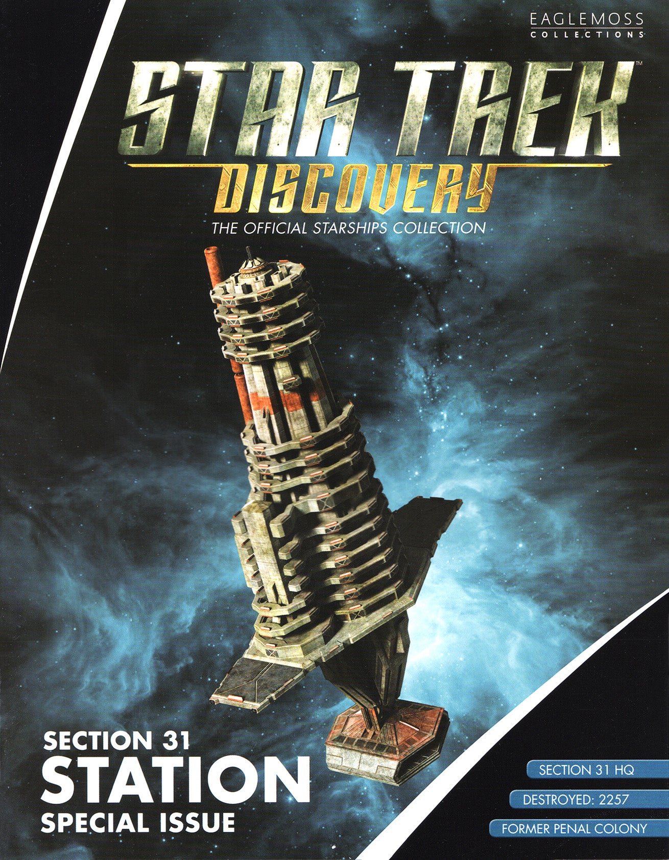 #03 Section 31 Headquarters Model Diecast Ship Discovery SPECIAL EDITION (Eaglemoss / Star Trek)