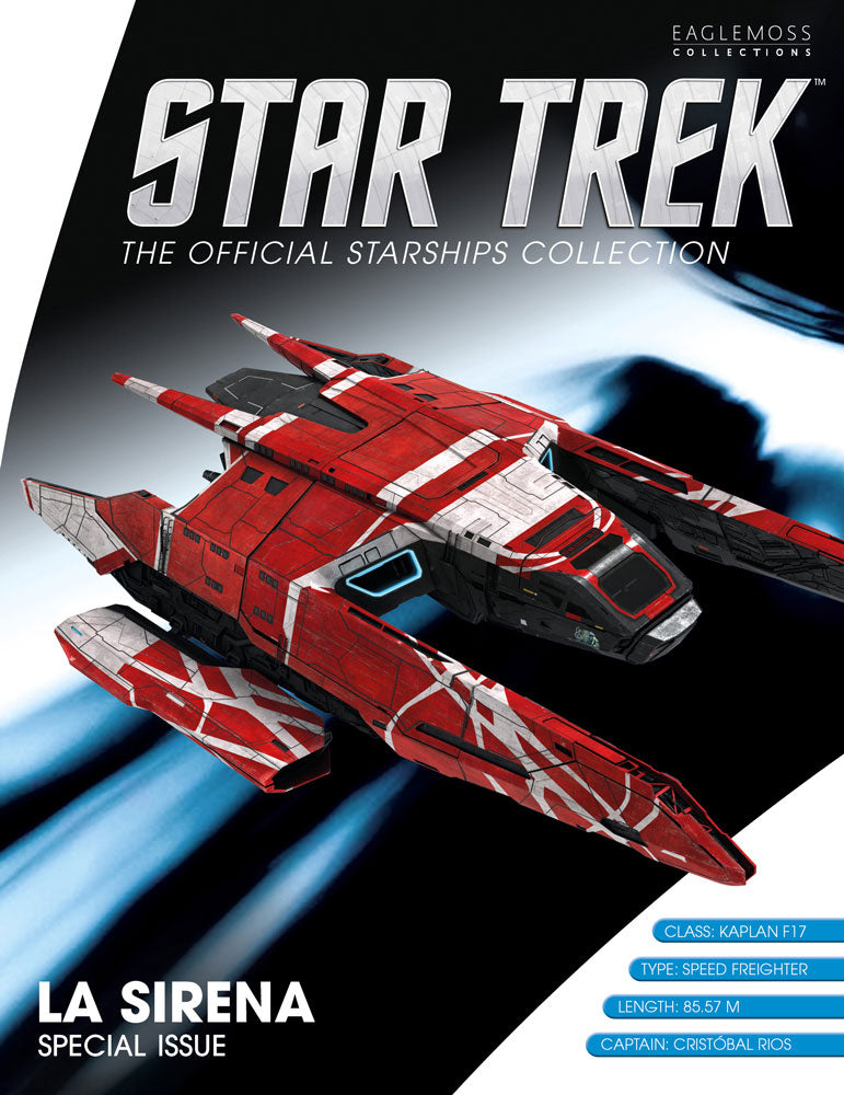 #25 La Sirena XL EDITION Model Diecast Ship (Eaglemoss / Star Trek: Picard)