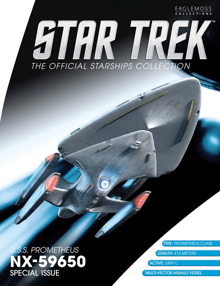 #30 U.S.S. Prometheus NX-59650 XL EDITION Model Diecast Ship (Eaglemoss / Star Trek)